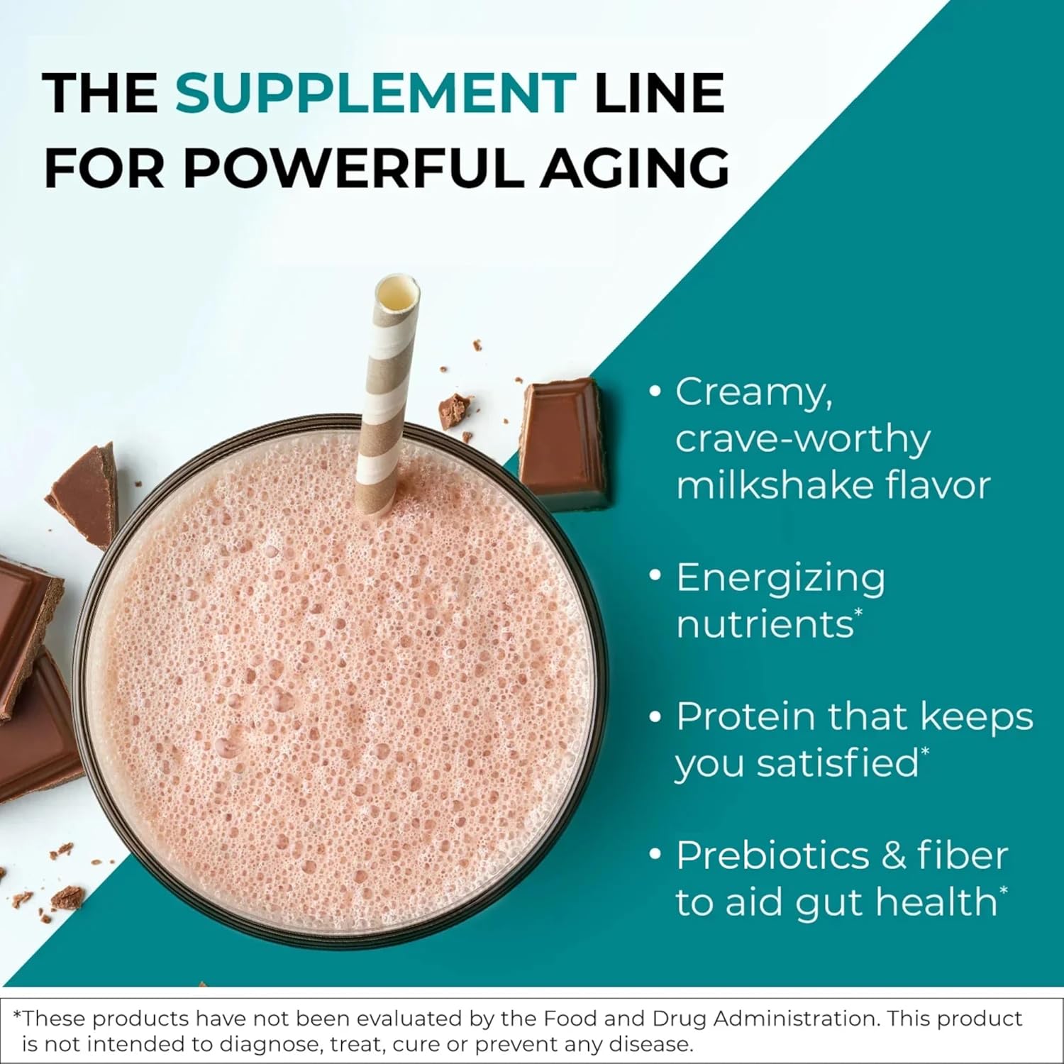 Reignite Wellness by JJ Virgin | Chocolate Plant-Based All-in-One Shake | New & Improved Formula | Plant Protein Powder, Vitamins, Minerals, Greens & Aminos | 20g of Plant Protein | 30 Servings - Image 6