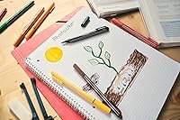 Vista 6 de STABILO Bolígrafo de escritura de punta de nailon pointMax - Cartera de 24 - Colores surtidos