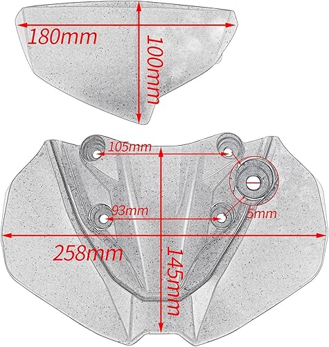 Miniatura 5 de Carenados de marco de motocicleta para Yamaha MT-09 FZ-09 SP 2017-2020 MT09 cubierta de faros delanteros de motocicleta, extensor de carenado,