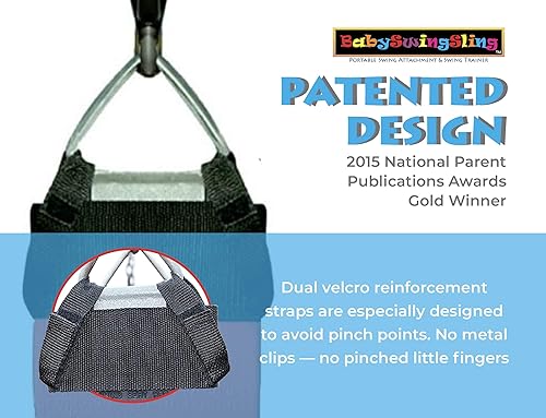 Miniatura 3 de Accesorio de bebé portátil para columpios para bebés Baby Swing Sling, entrenador para niños pequeños