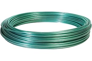 Hillman Green Plastic Coated Wire