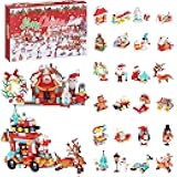 Advent Calendar 2025 Kids Adults,24 Days Gift Box Christmas Countdown Calendar for Girls and Boys 12 In 1 Advent Calendar 2025 Building Blocks Toy Set