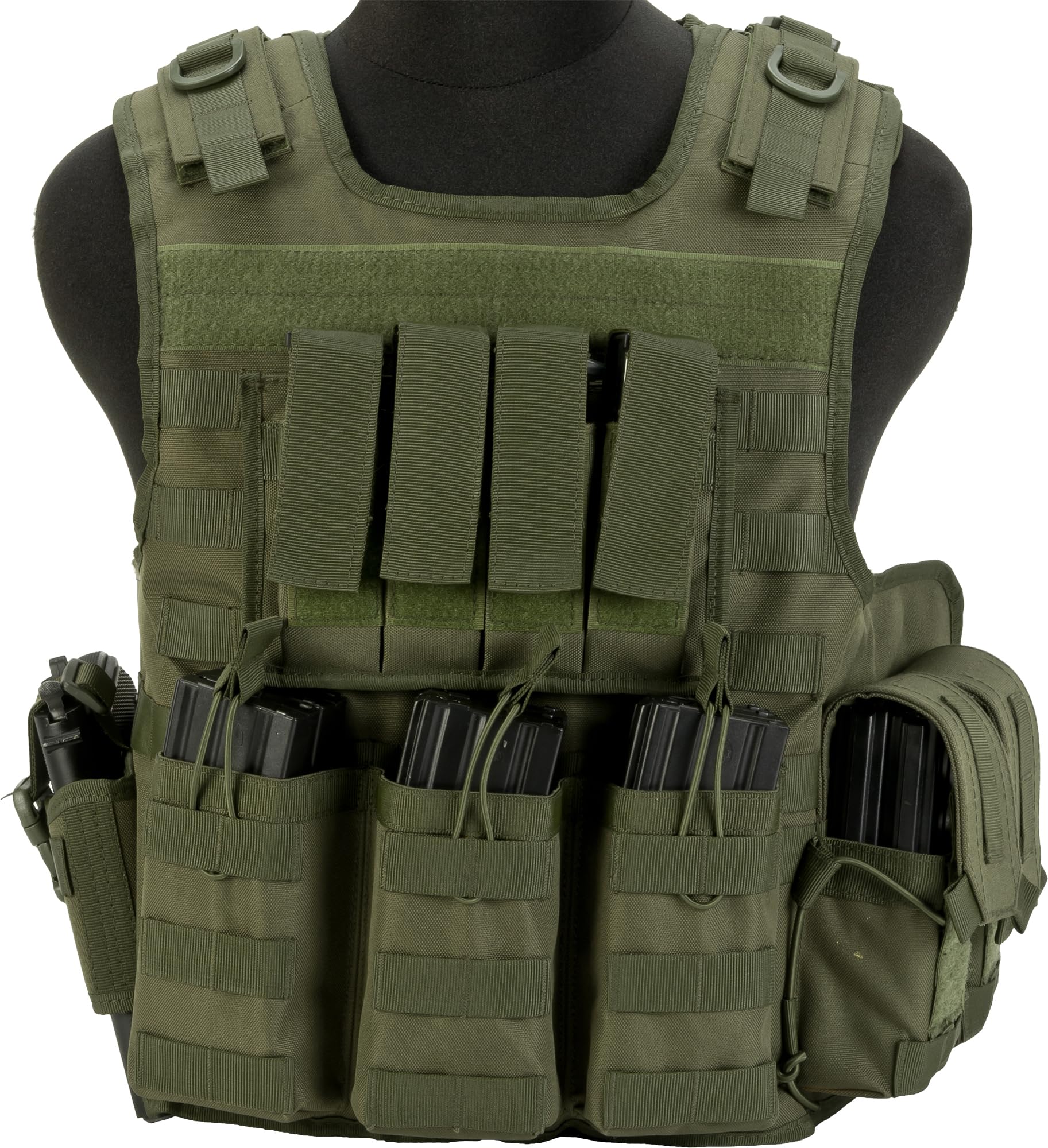 Evike Airsoft - Matrix MTS Small Arms Light Protector Vest (Color: OD Green)