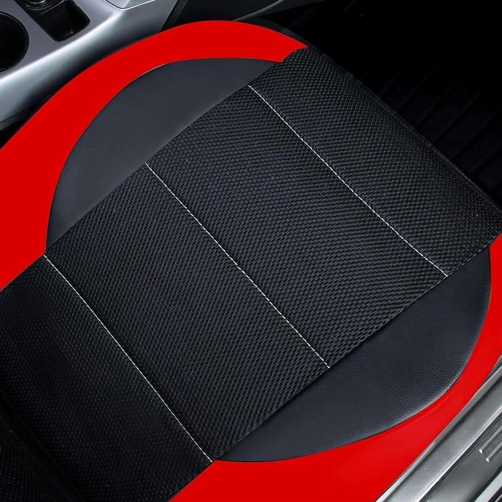 Fundas para Asientos de Coche para Renault Arkana Alpine Duster Laguna Clio Alpine Celebration, Delanteros Traseros Universales Cuero Funda Asiento Coche Cómodo Cojines Impermeable