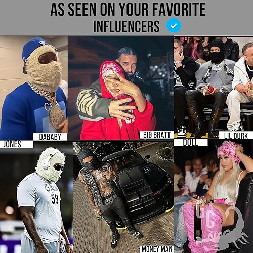 Miniatura 6 de Pasamontañas de moda para hombre, máscara de esquí árabe