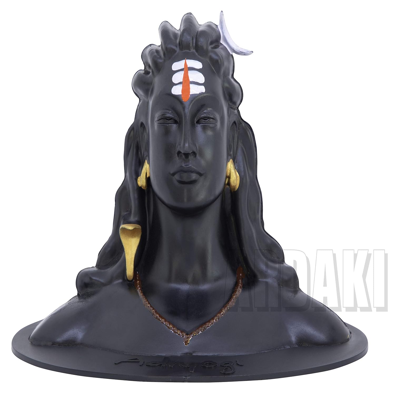 ARDAKI™ Adiyogi Shiva Statue for Car Dashboard, Pooja & Gift, Mahadev