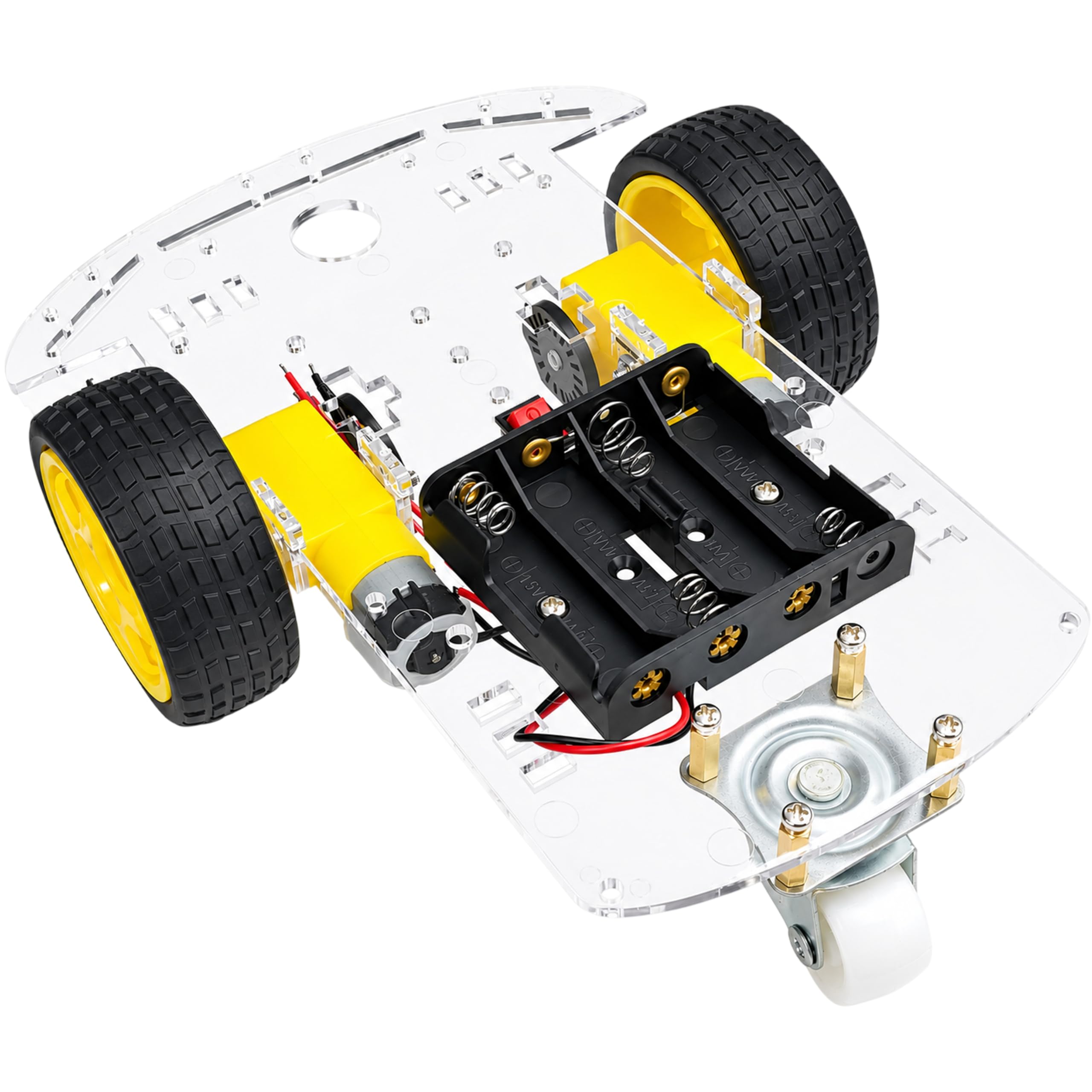 Châssis voiture intelligent 2WD double moteur encodeur pour Raspberry Pi ESP32 - 7