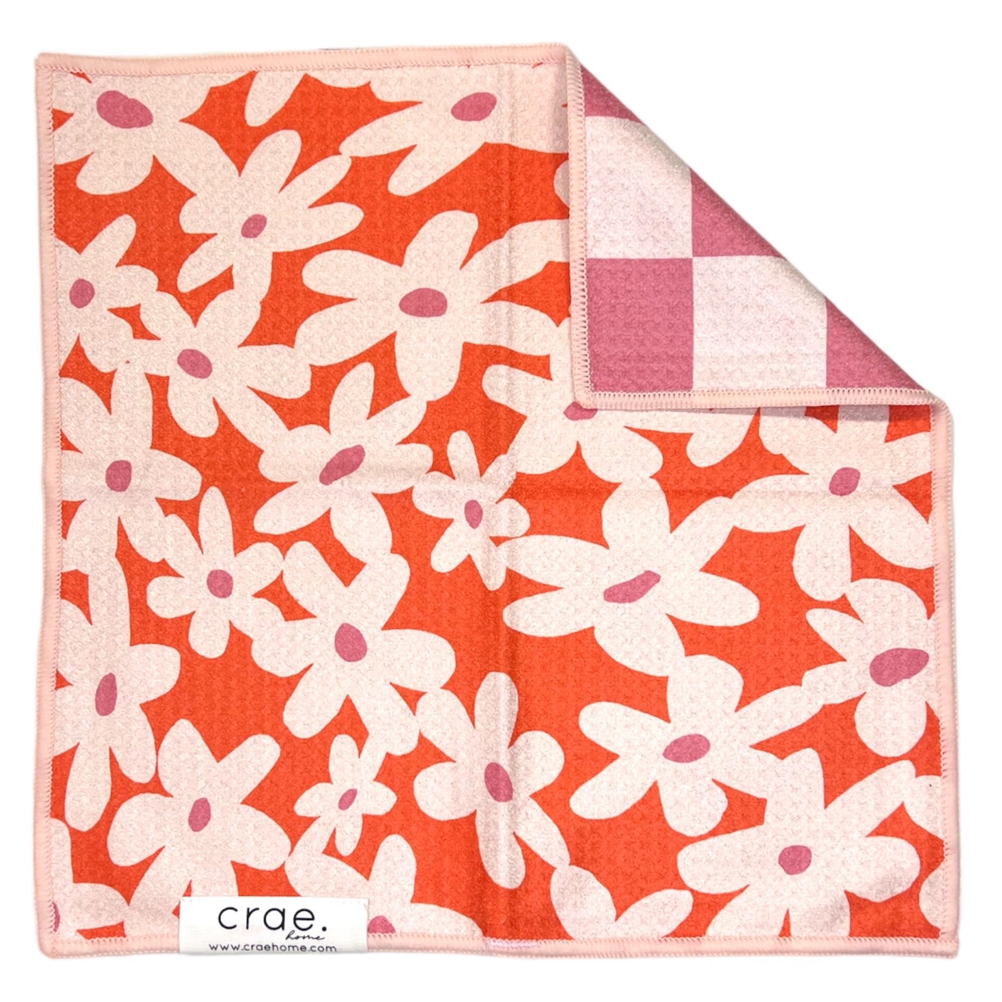 Reversible Microfiber Washcloths 12x12 – Super Absorbent, Quick Drying Waffle Weave – Lint-Free, Scratch-Free Cleaning Cloths for Kitchen, Home, Cars