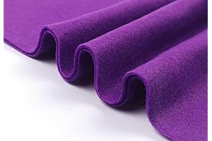 YY-Craft Purple Felt Fabric by the Yard
