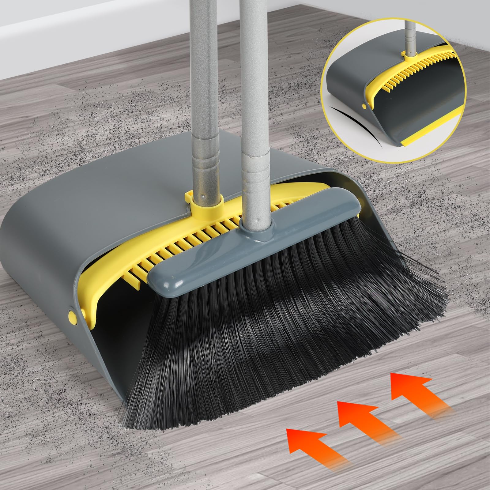 Spazzatrice Manuale Wagnus - Scopa A Spinta In Acciaio Per Pulizie