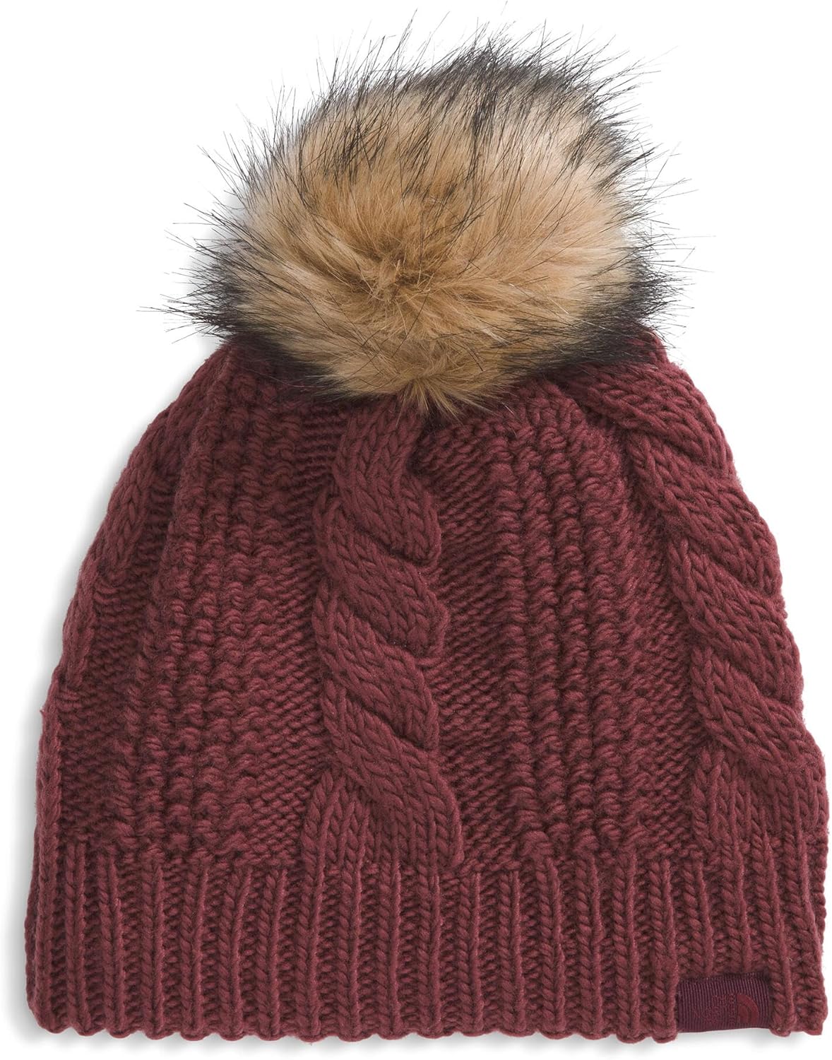 The North Face Womens Oh Mega Fur Pom Lined Beanie