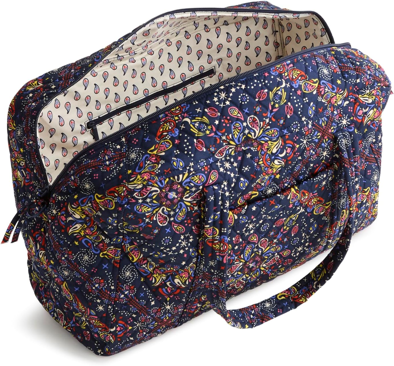 Premium Cotton Miramar Weekender Travel Bag, Starry Paisley, One Size - Image 5