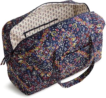 Premium Cotton Miramar Weekender Travel Bag, Starry Paisley, One Size