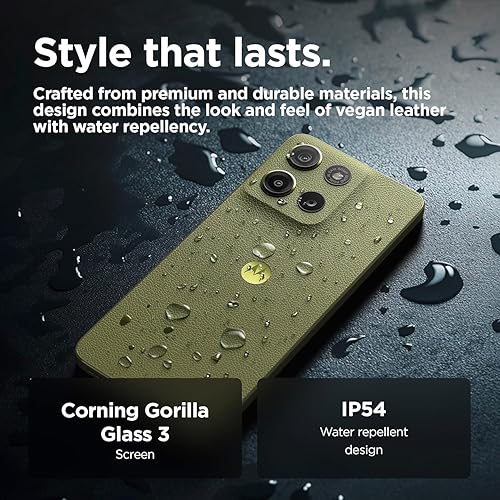 Miniatura 7 de Motorola Moto G15 4G LTE (XT2521-2) 4+128GB Dual Sim GSM desbloqueado Modelo internacional para T-Mobile, Metro PCS, menta, Ultra y telo - (verde)