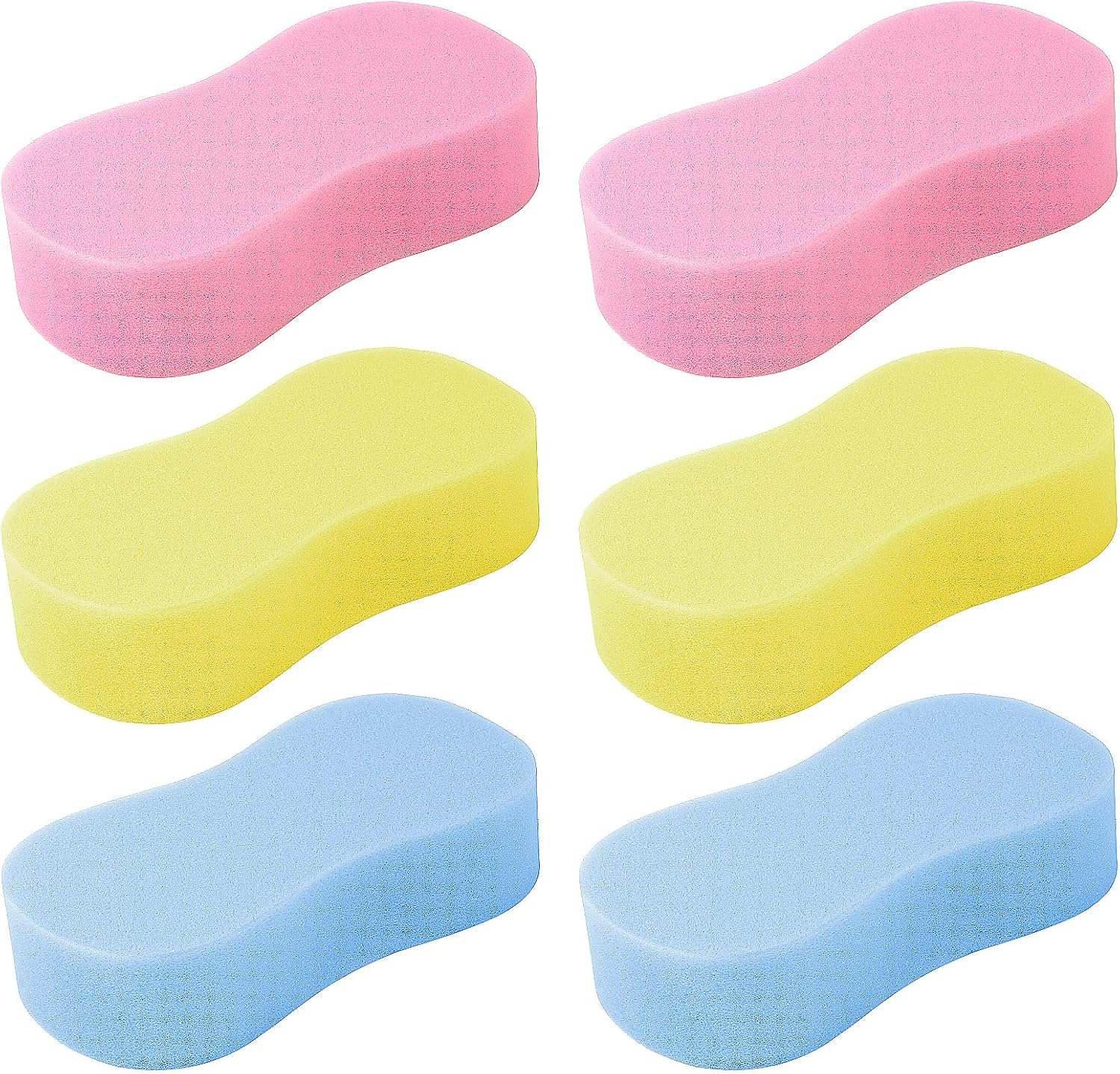 Amazon.com: REGUICORP Car Wash Sponge, 6PCS Car Sponge Measuring 8.7 x ...