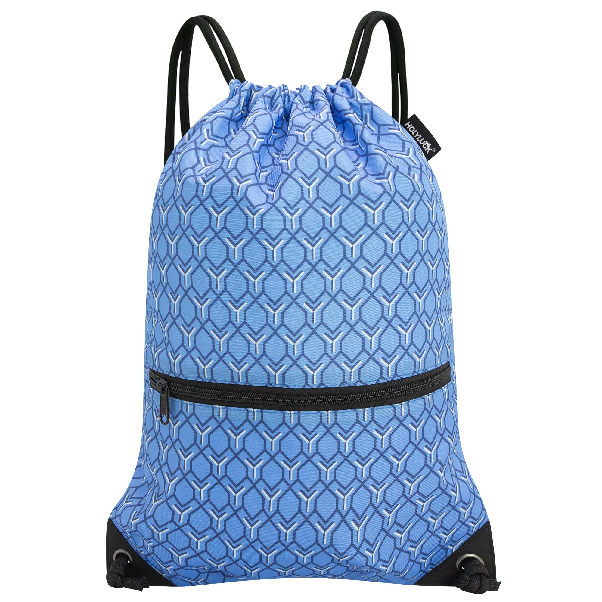 HOLYLUCK Drawstring Backpack Bag Sport Gym Sackpack