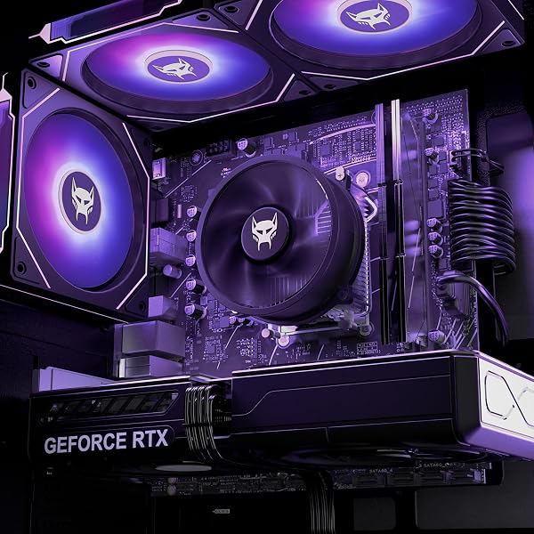 BEASTCOM Q5 Pro Gaming PC | AMD Ryzen 5 4500 6X 4,10GHz 12 Threads | GeForce RTX 3050 6GB | 16GB RAM | 1TB NVMe SSD | WiFi 5 - 4