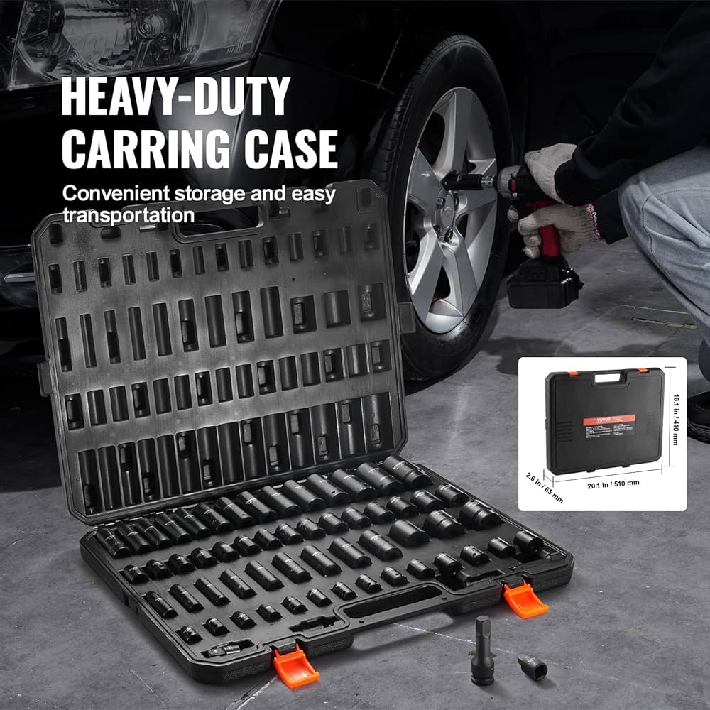 VEVOR Impact Socket Set 3/8