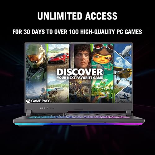 Miniatura 9 de ASUS ROG Strix G15 - Laptop para juegos, 15.6" 169 FHD 144Hz, GeForce RTX 3050, AMD Ryzen 7 6800HS, 8GB DDR5, 512GB PCIe SSD, Wi-Fi 6E, Windows 11,