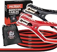 Vista 8 de CARTMAN cable pasacorriente calibre 4, con bolsa de transporte, 4 AWG x 20 pies