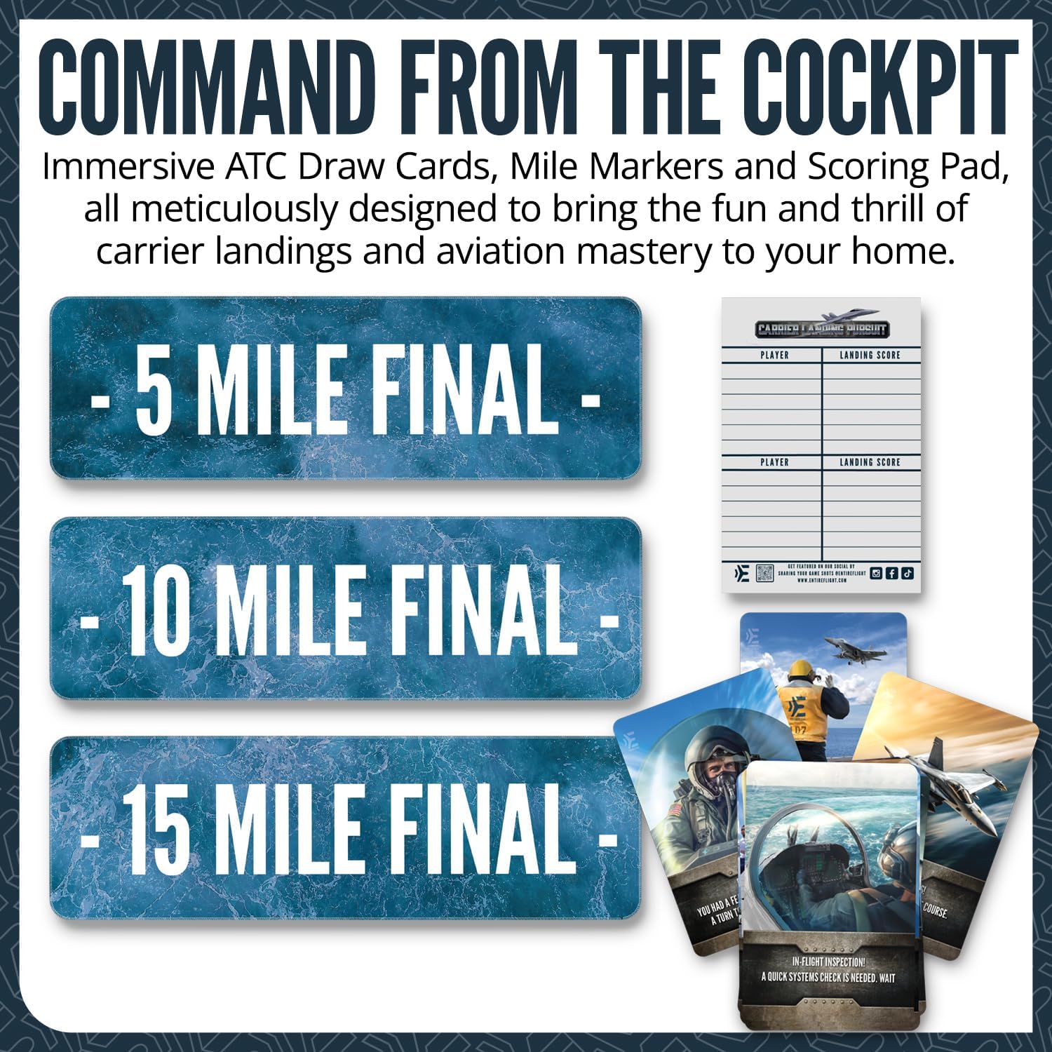 Carrier Landing Pursuit - Indoor Outdoor Toys Toss Game with Foam Gliders, Aircraft Carrier Landing Challenge, Airplane Toy, Glider, Toy Planes, Flying Toys, Air Plane Toy, Novelty Board Games & Toys image 7 of 8 B0F6HNB57H