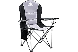 Oversized Camping Chair for Adults, Load Capacity 400 lbs