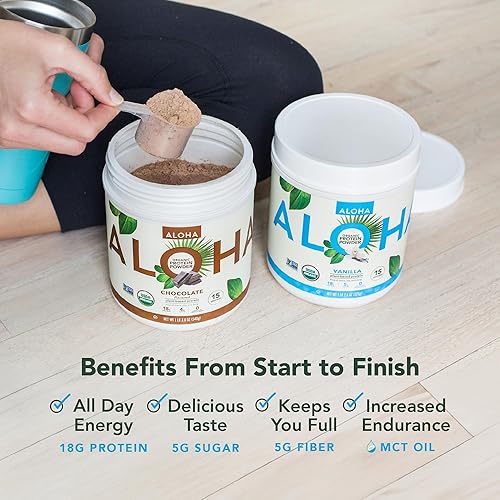 Miniatura 8 de ALOHA Proteína en polvo a base de plantas orgánicas