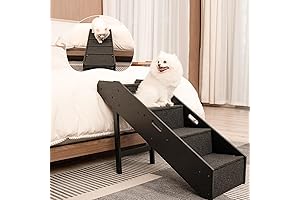 Pawque 2-1 Wooden Convertible Dog Stairs