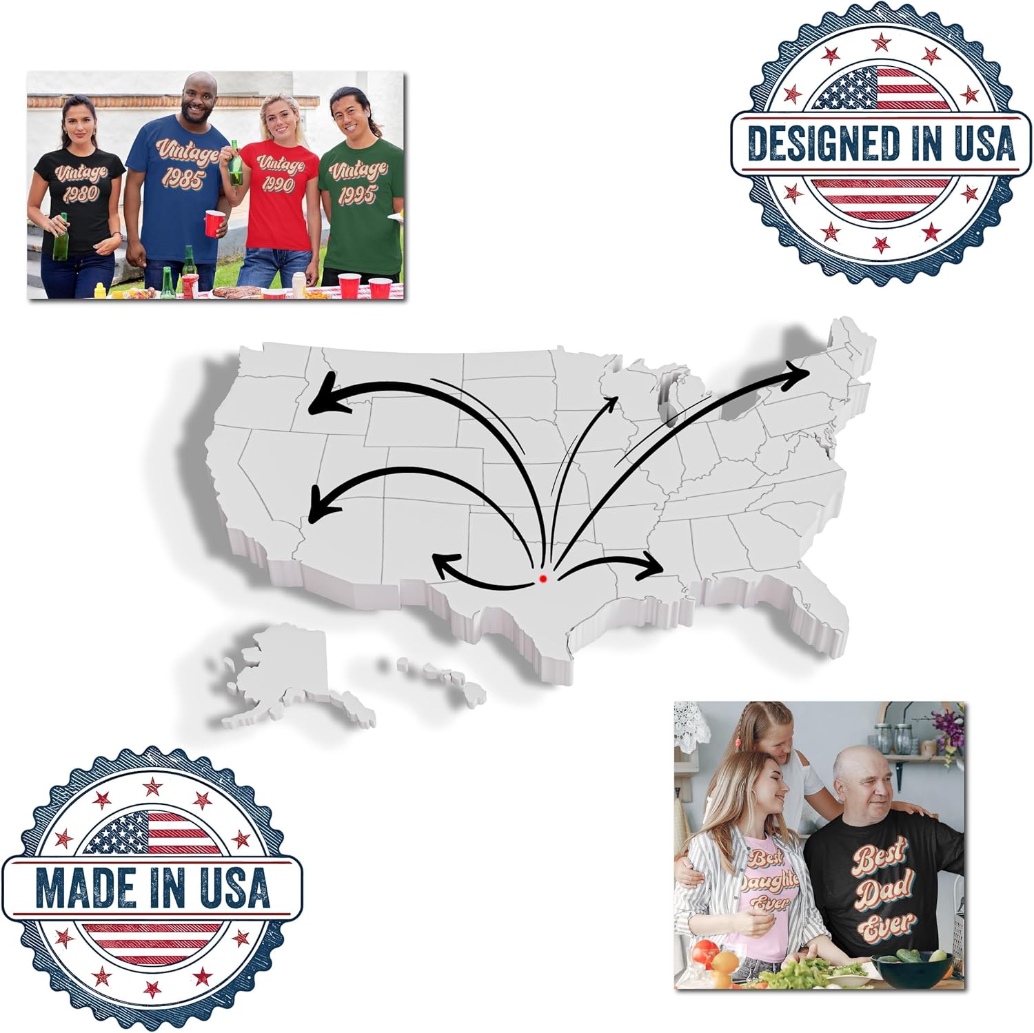 Custom T-Shirt with Image & Text | Design Your Own Unisex Tshirt | Unisex Cotton Tee for Men & Women - Image 8