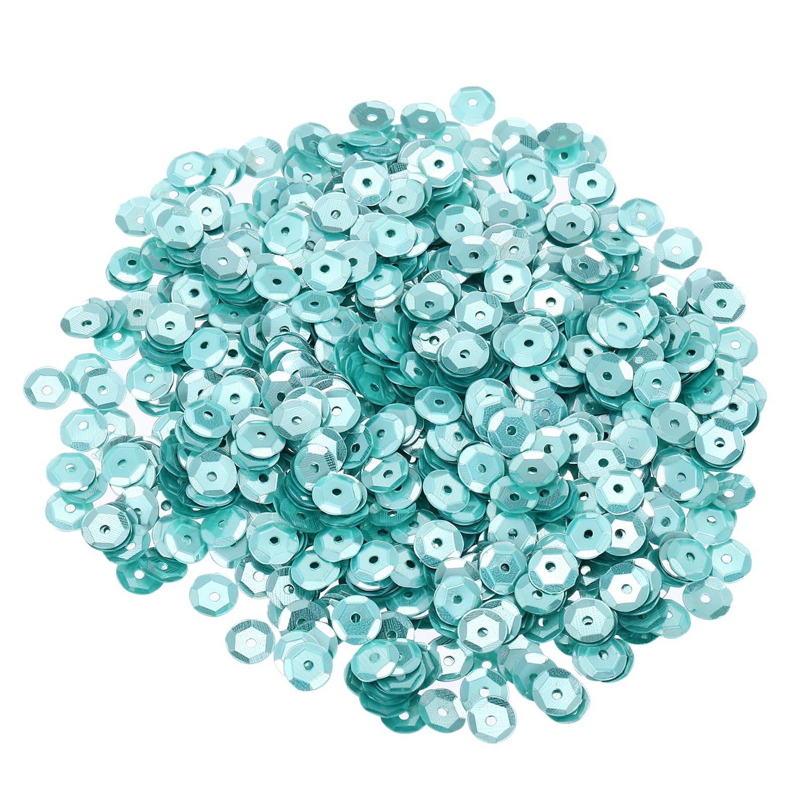 Paillettes rondes à trous 6 mm pour couture de costumes et customisation robe