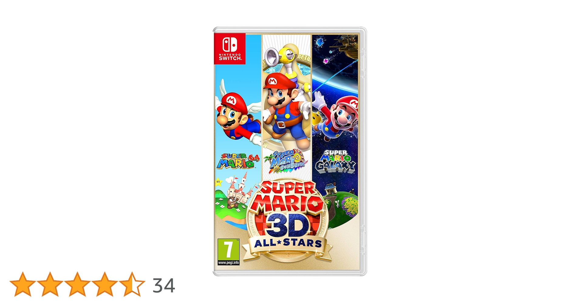 Amazon.co.jp: 任天堂 スーパーマリオ 3Dオールスターズ(UK、SE、DK