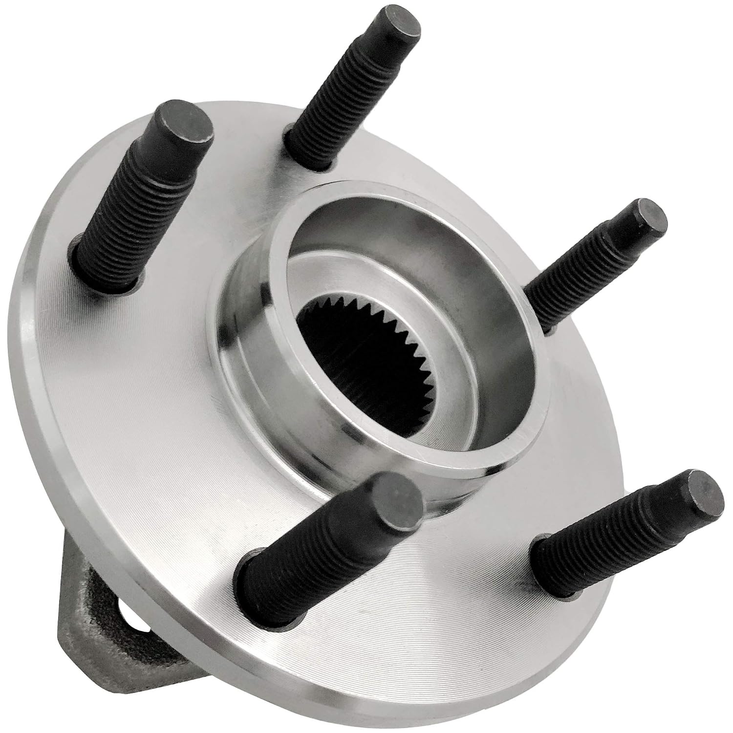 BOXI Front Driver or Passenger Side Wheel Hub and Bearing Assembly 5 Lugs Fits for Chevrolet Malibu 2004-2008 / for Pontiac G6 2005-2007 / Non-ABS Models 513215