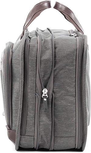 Vista 4 de Travelpro Platinum Elite - Maletín de negocios expandible de 16 pulgadas, Gris Vintage, 16 - pulgadas, Platinum Elite - Maletín de negocios