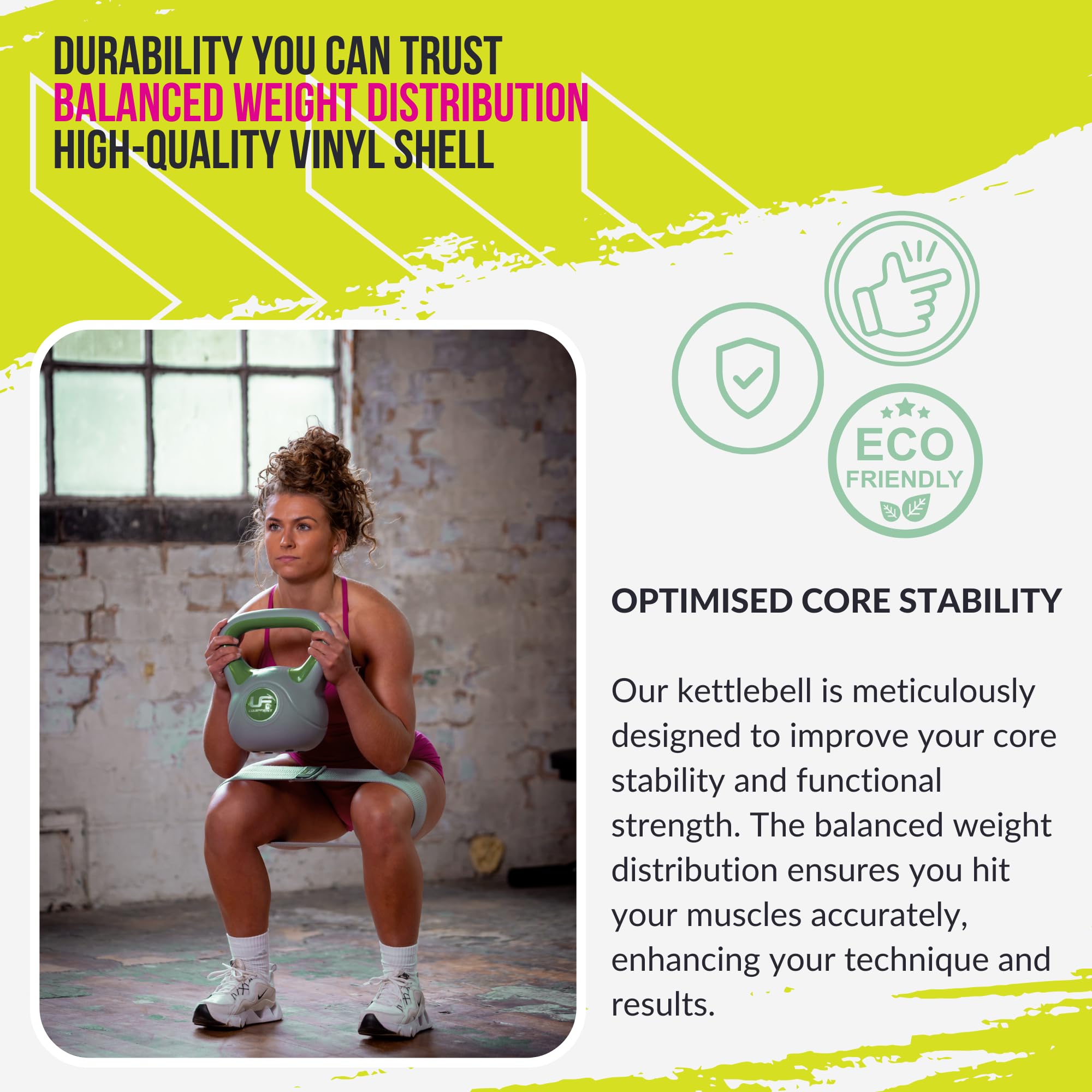 Winylowy kettlebell
