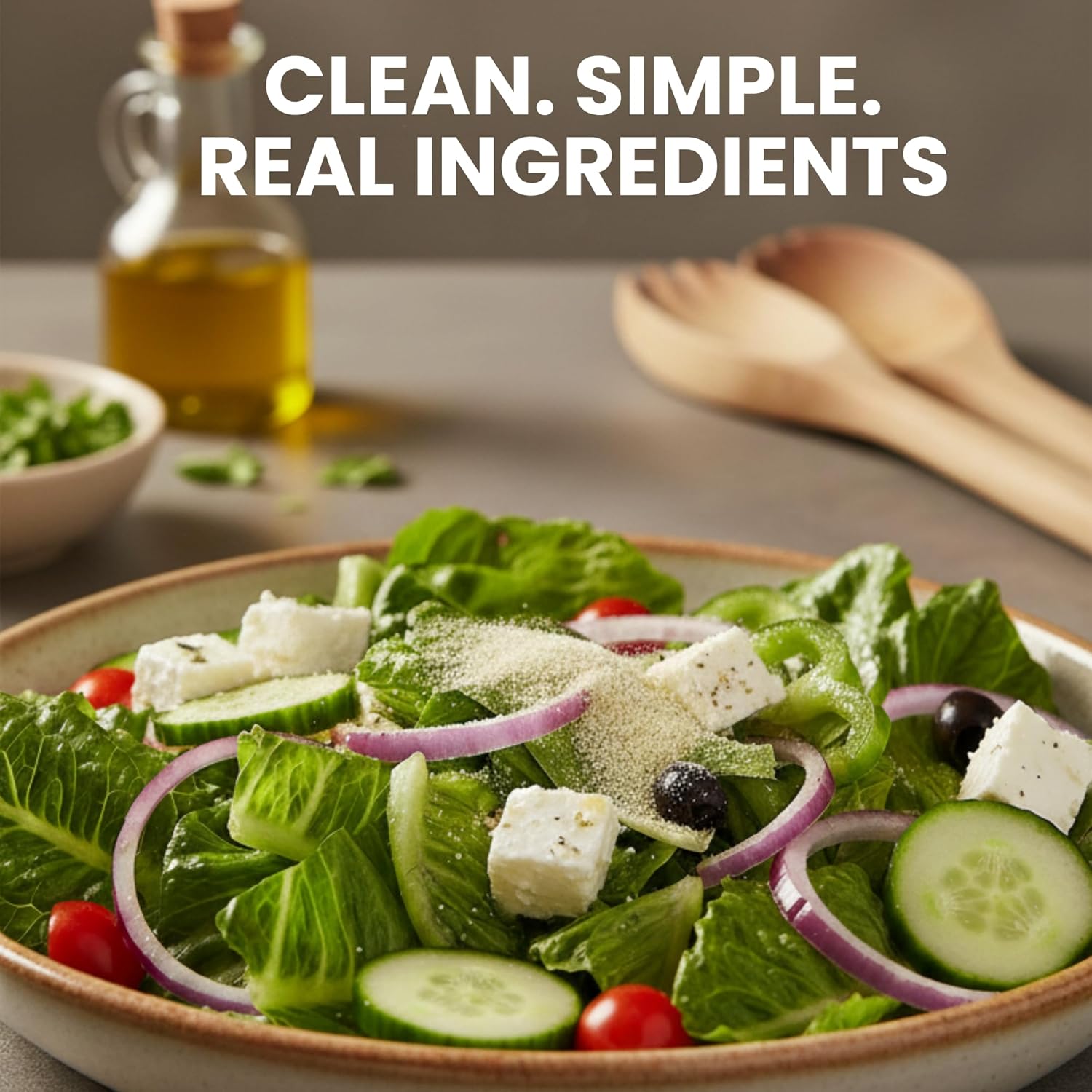 Salad Maker Italian Salad Dressing Seasoning Packet – All-Natural, Clean Ingredients, Keto, Vegan, Dairy-Free, Sugar-Free, Quick & Easy Powder Mix - 15 packets