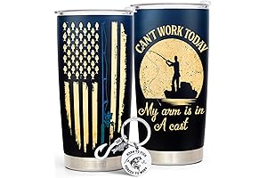 Personalized Fishing Gifts for Men - Engraved Fishing Tumbler