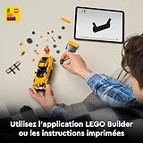 LEGO Speed Champions Supercar Porsche 911 GT3 RS - Jouet Voiture - Maquette à Construire avec Minifigurine de Pilote - Idée de Cadeau d'anniversaire pour Garçon dès 9 Ans 77239 - 6