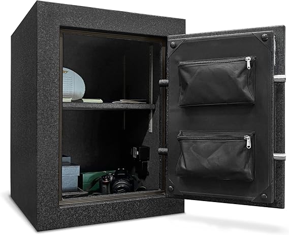 Stealth Essential Home Safe EHS4 High Security Electronic Lock 30 Minute Fire 24x18x20 Black