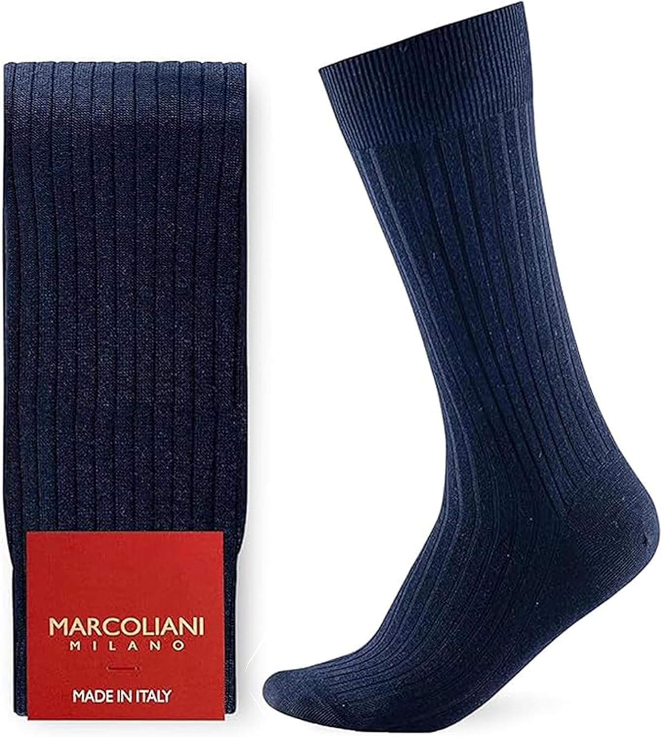 Marcoliani Milano Made in Italy - Mens Dress Socks | Essence of Extrafine Merino Wool The Dress Code Colors