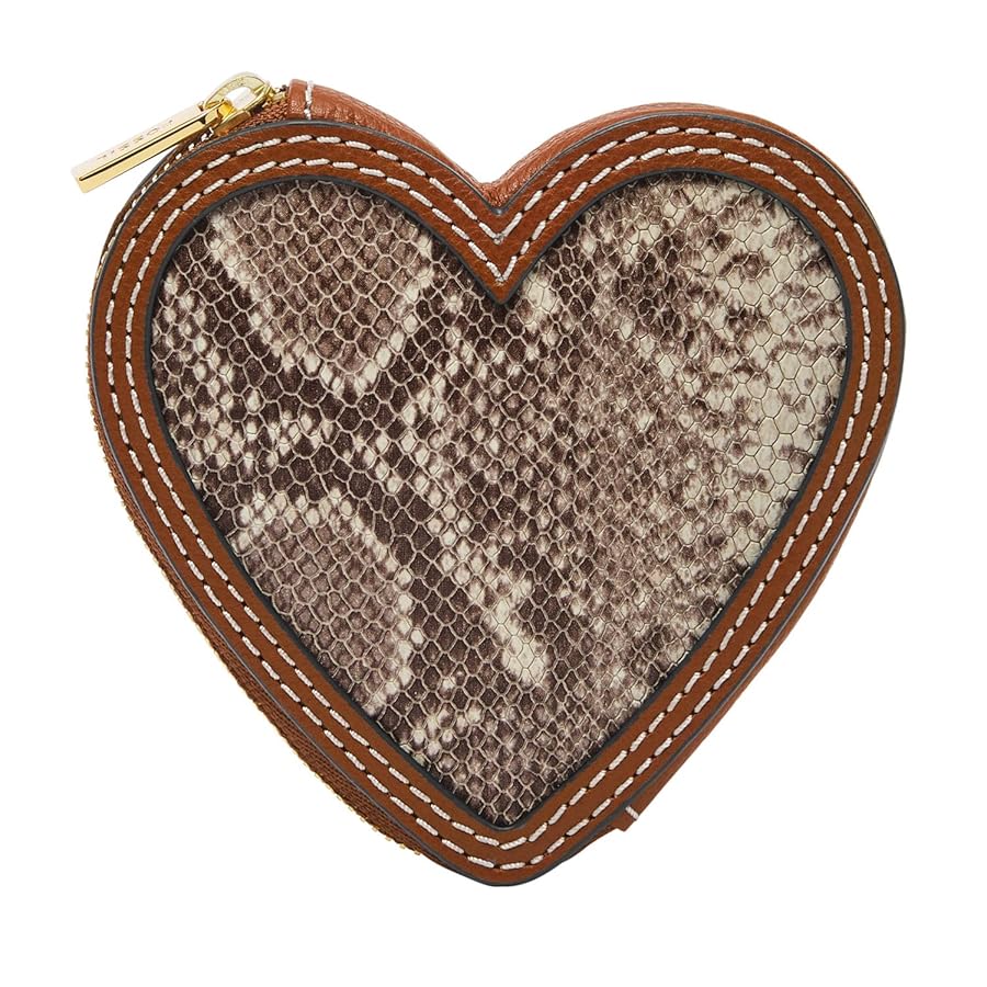 Amazon.com: Fossil Women's Gift Leather Coin Pouch Coin