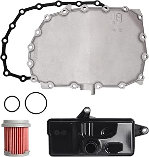 Auto Transmission Filter & Pan Gasket Kit+Transmission Oil Pan with Drain Plug,for Honda Civic 1.5L 1.8L 2.0L L4 2014-2019,#OE:21814-5T0-000 25420-5T0-003 25450-P4V-013 21151R3W000