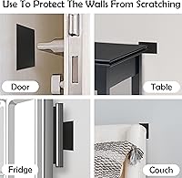 Vista 6 de Rubber Bond Placa de Goma Autoadhesiva para Toma de Pared, Paquete de 5 Unidades – Parche de Agujero para Paneles de Yeso Fácil de Aplicar Despegar