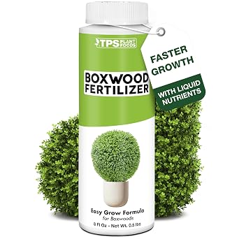 Boxwood Fertilizer Liquid Plant Food for Dense Growth, Rich Green Foliage, Stronger Roots, 8 oz