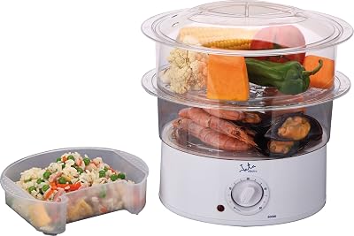 Jata CV200 — vaporera de cocina sana con 2 cestas