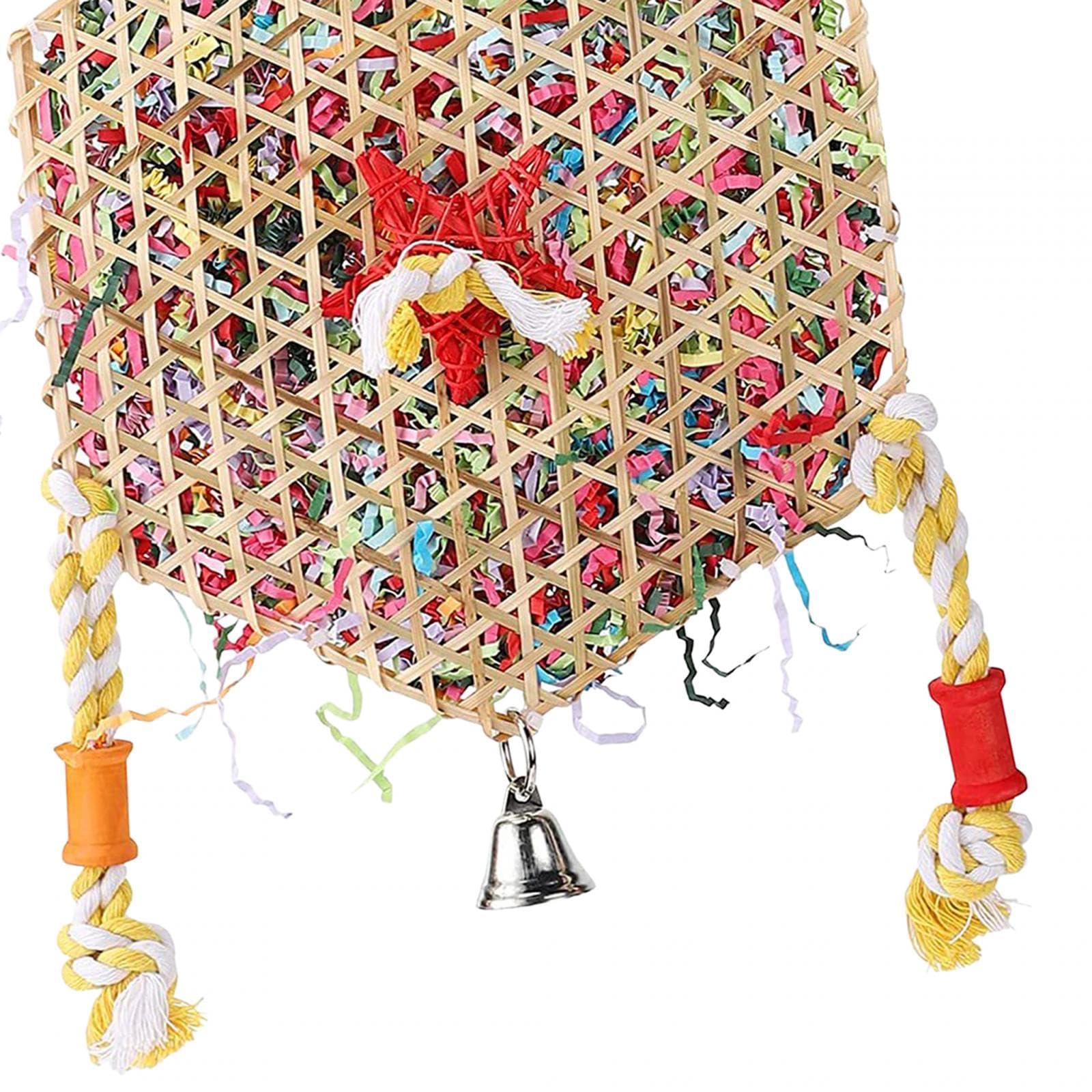 SAZ DEKOR Bird Chewing Toy Parrot Toy for Macaws Small Medium Large Birds Finches