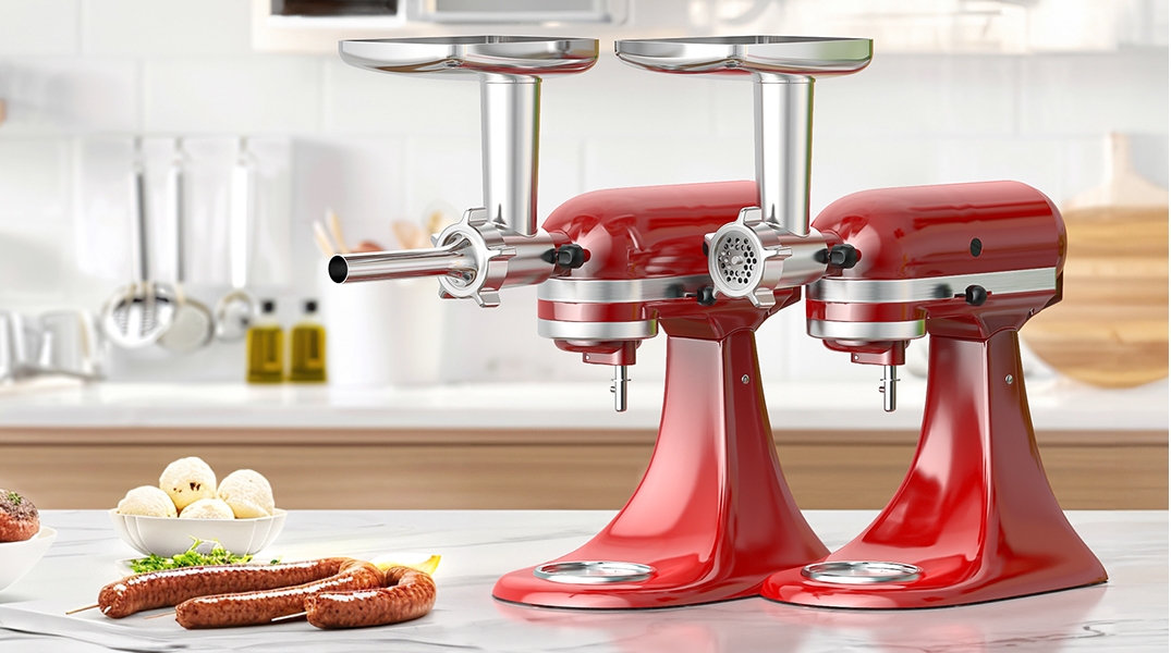Amazon.com: Metal Meat Grinder Attachment for KitchenAid Stand