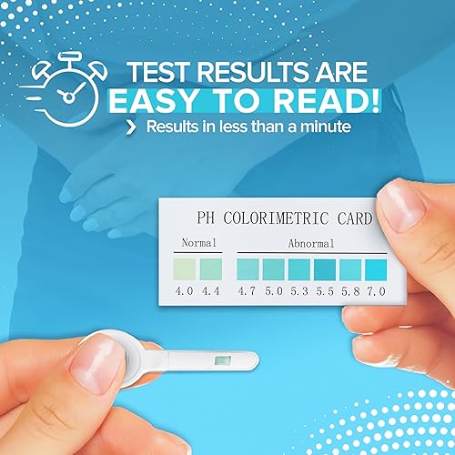 Miniatura 2 de One Step Kit de prueba de vaginosis bacteriana de pH vaginal, 5 kits de prueba, BV, infección por levaduras, salud vaginal femenina, equilibrio de