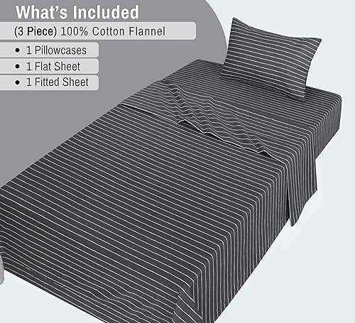 Vista 324 de RUVANTI Sábanas de franela 100% algodón King 4 piezas Celestial Stag Ciervo celestial