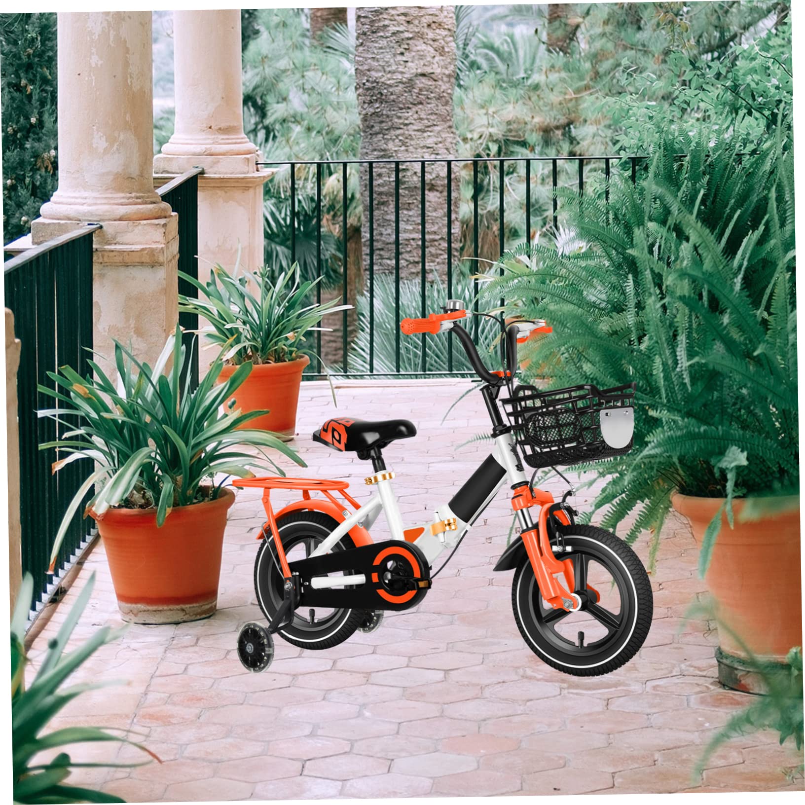 Ruedas De Entrenamiento De Bicicleta Kit De Tirantes De Bicicleta para Niños Bicicletas Ruedas De Bicicleta Bicicletas para Niños Accesorios De Bicicleta para Niños Ruedas