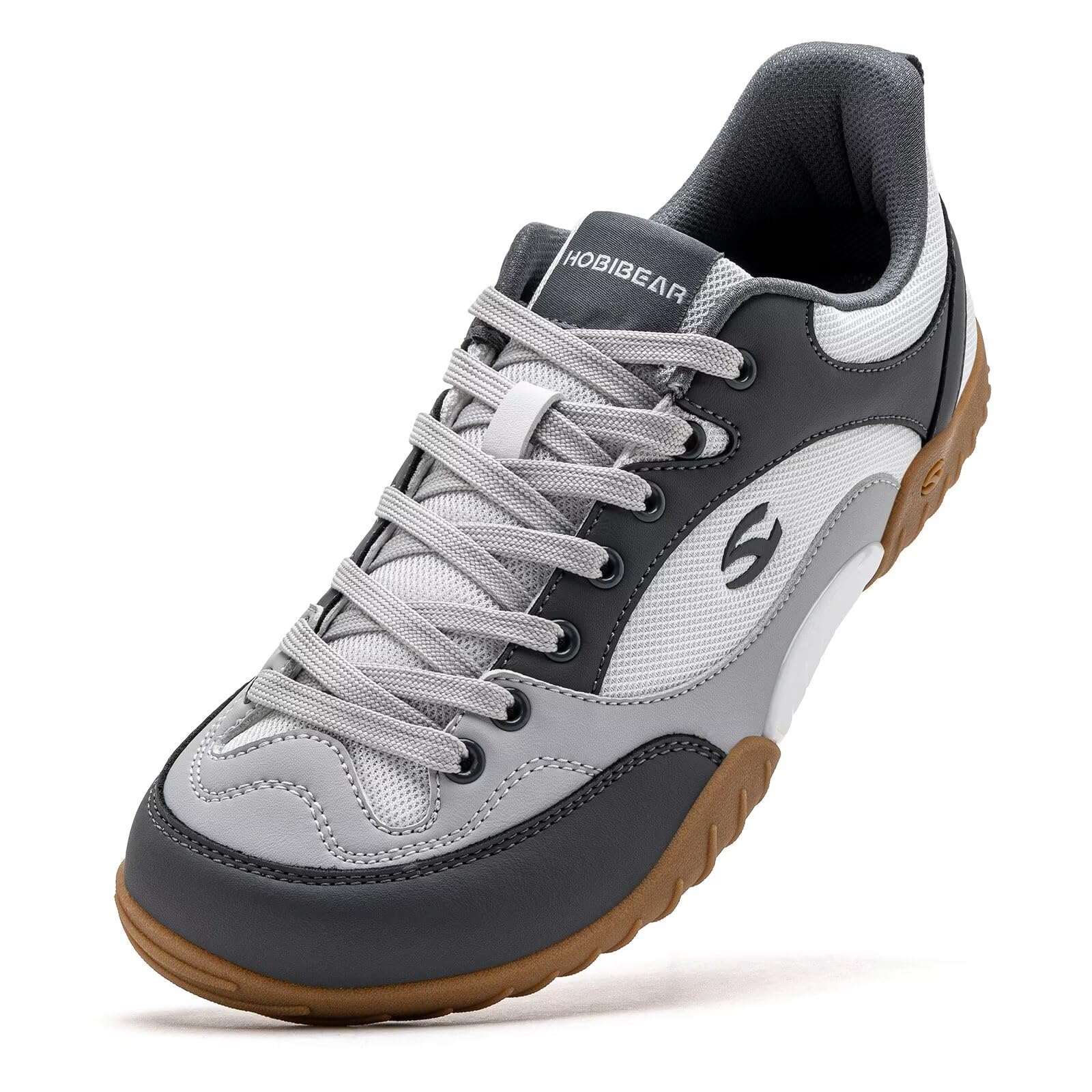 HOBIBEAR Zapatillas Unisex con Punta Ancha Ligeras Moda para Hombre y Mujer Caminata Informal